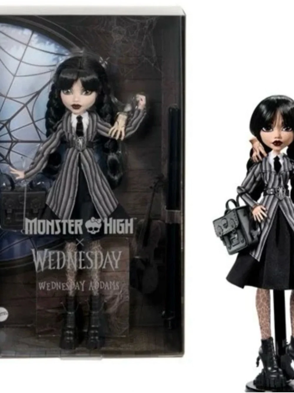 NEW MONSTER HIGH WEDNESDAY ADDAMS DOLL - Picture 1 of 9